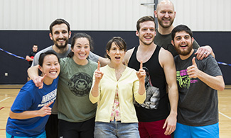 Liberty University College of Osteopathic Medicine (LUCOM) - Medical Outreach Interest Group (MOIG) hosts dodgeball tournament fundraiser. 