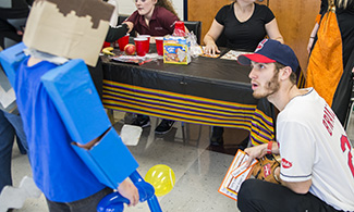 Liberty University College of Osteopathic Medicine (LUCOM) Nutrition and Preventative Medicine Interest Group (NaPMIG) hosted a health information booth at the Jamerson Family YMCA on Saturday, Oct. 29.