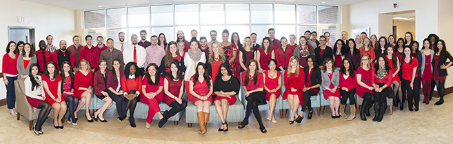 LUCOM-SOMA hosts Wear Red
