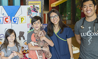 LUCOM-ACOP hosts second annual Teddy-Bear Clinic, downtown Lynchburg, Va.