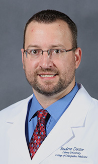 LUCOM student-doctor Thomas Rutherford