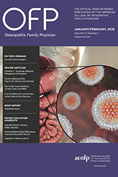 Osteopathic Family Physician Journal