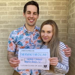 Liberty University osteopathic medical students celebrate their Match in the NRMP for 2020.