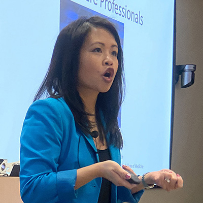 LUCOM hosts Nanette Lacuesta, MD, MS, for professional development symposium on unconscious bias.