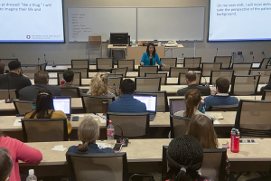 LUCOM hosts Nanette Lacuesta, MD, MS, for professional development symposium on unconscious bias.