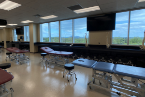 Liberty University College of Osteopathic Medicine (LUCOM) Osteopathic Manipulative Medicine (OMM) Lab.