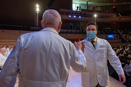 LUCOM recognizes Class of 2025 during annual White Coat Ceremony on Saturday, Aug. 21, 2021.