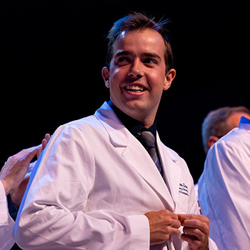 LUCOM recognizes the Class of 2026 during the annual White Coat Ceremony on July 30, 2022.