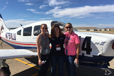 Two teams of female aviators representing Liberty University School of Aeronautics (SOA) participated in the 40th annual Air Race Classic (ARC) last week, with one team finishing in the Top 10.