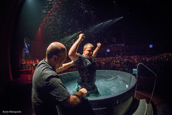 126 students baptized during Campus Church 