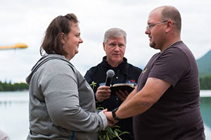 Dr. Steven Keith, director for the Liberty University Center for Chaplaincy, restored marriages in Alaska this summer.