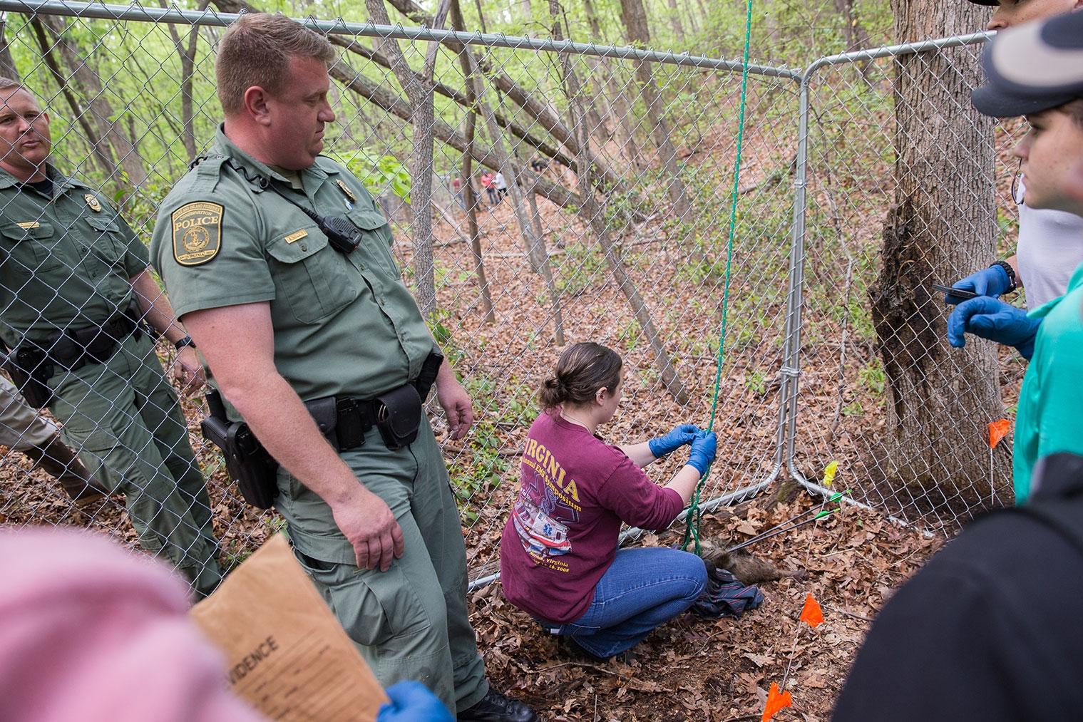 Students get hands-on learning with simulated crime scene » Liberty News