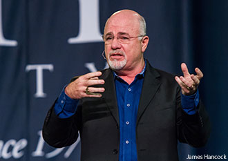 Dave Ramsey speaks at Liberty University.