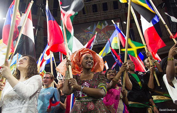 Global Focus Week begins at Liberty University Convocation.