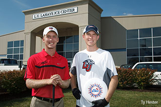 Jacob and Jonathan Mast, former golf and ultimate frisbee players.
