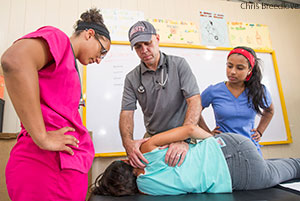A team of 56 students, faculty, and staff from the Liberty University College of Osteopathic Medicine are serving in Guatemala this week on the college's first service trip abroad.
