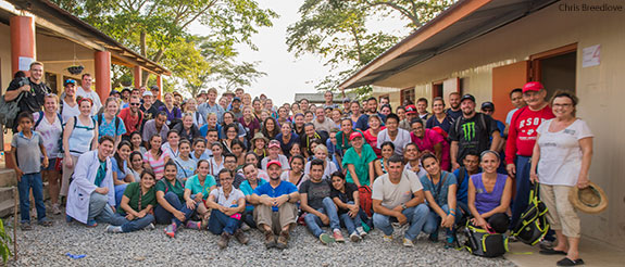 A team of 56 students, faculty, and staff from the Liberty University College of Osteopathic Medicine are serving in Guatemala this week on the college's first service trip abroad.