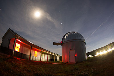 During the summer months, the Lynchburg community has the opportunity to see Mars,Jupiter, Saturn, and other views from the sky at the Liberty University Astronomical Observatory.