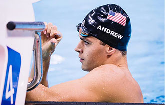 Michael Andrew will enter five events at next week's Olympic Trials in Nebraska.