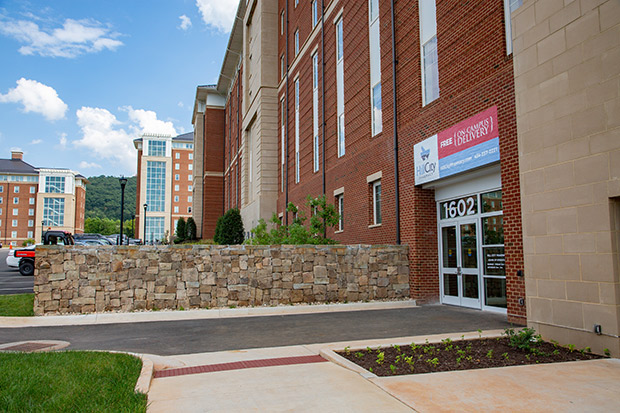 Hill City Pharmacy opened on Liberty University's campus on Monday at the base of Wing B of Residential Commons III, around the corner from the Student Health Center's new location. 