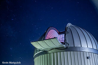 Liberty's observatory features stunning views of the night sky.