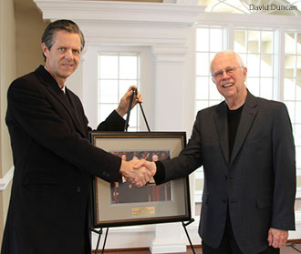 President Jerry Falwell, Jr. and Jerry Edwards