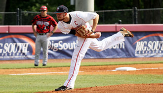 Liberty senior Trey Lambert was named Big South Conference Pitcher of the Year.