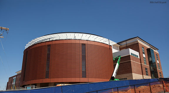 The Center for Music and the Worship Arts under construction on March 30, 2016.