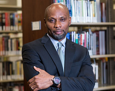 Anthony Ikwueme, director of the Ehrhorn Law Library at Liberty University School of Law.