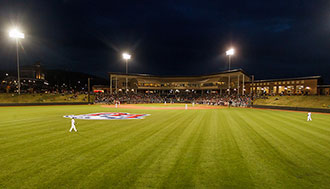 Liberty University's Baseball Stadium.