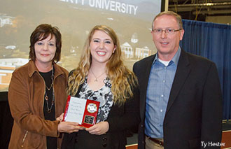 The Bells, Liberty University's 2014 Outstanding Parents of the Year.