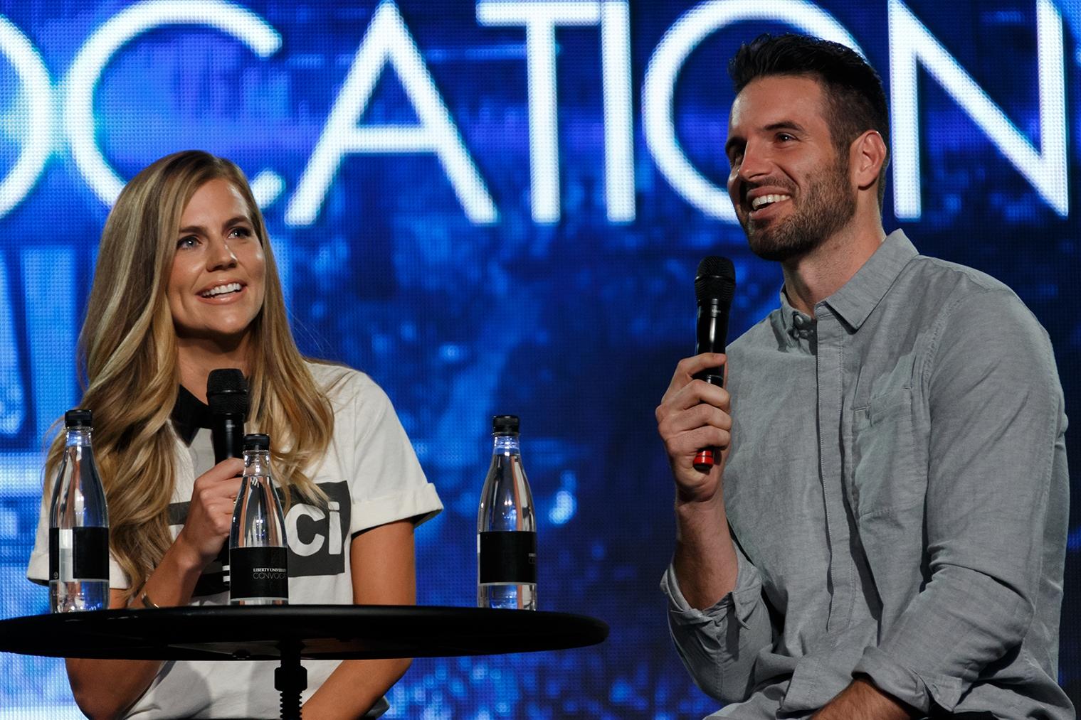 Sports personalities Sam and Christian Ponder toss out life wisdom in Convo...