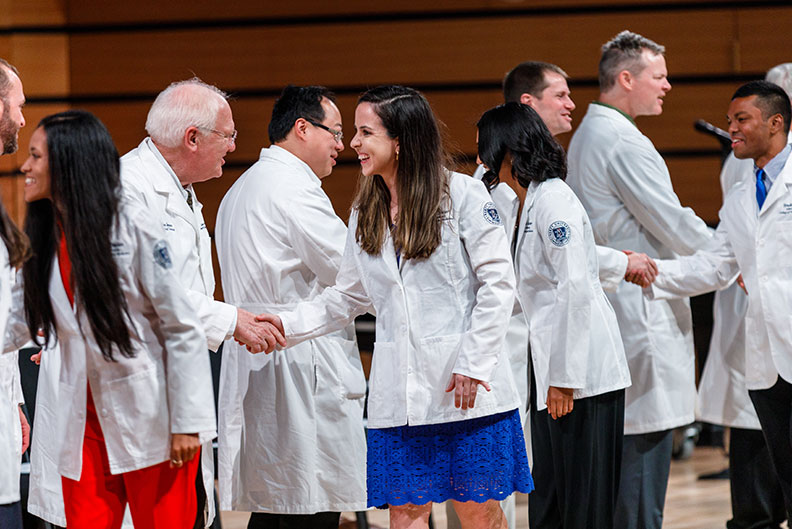 Student white coat on sale