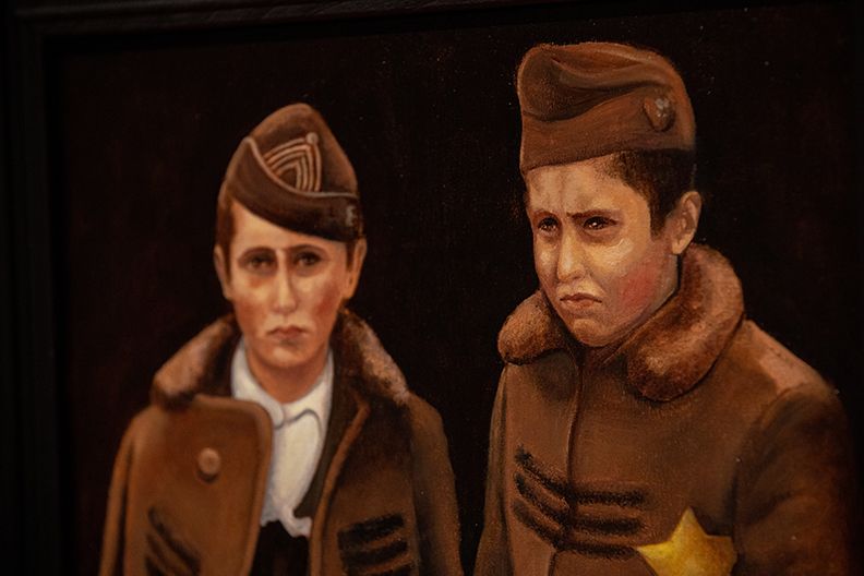 New gallery exhibit displays Christian artist's humanizing