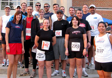 Virginia 10 Miler participants
