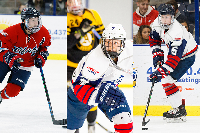 Three Liberty hockey teams pursuing longawaited national titles this
