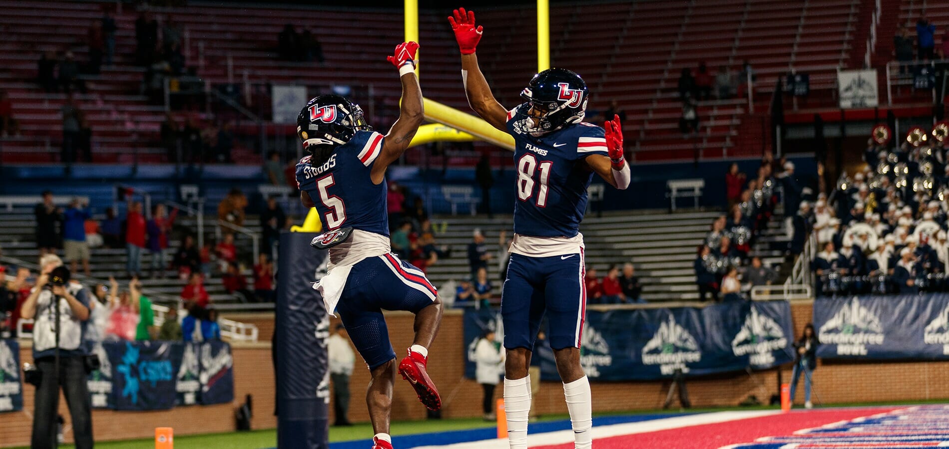 Sparked by Willis' MVP performance, Flames soar over Eagles in LendingTree Bowl » Liberty News - Vimarsana News