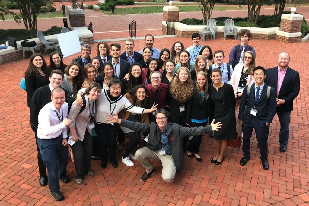 Liberty business students win first place at Human Resource Games