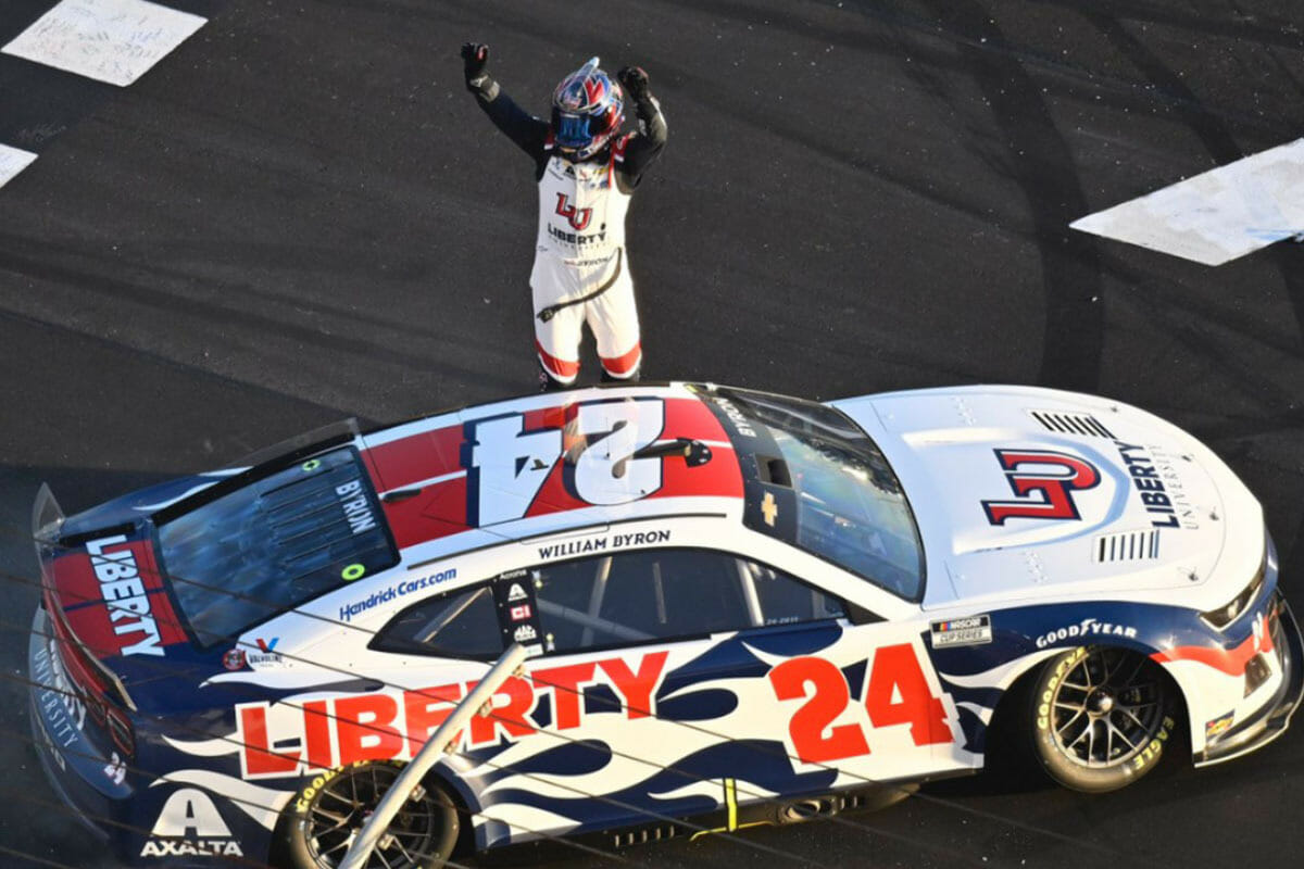 William Byron wins his first NASCAR Cup Series race of the season in Atlanta » Liberty News