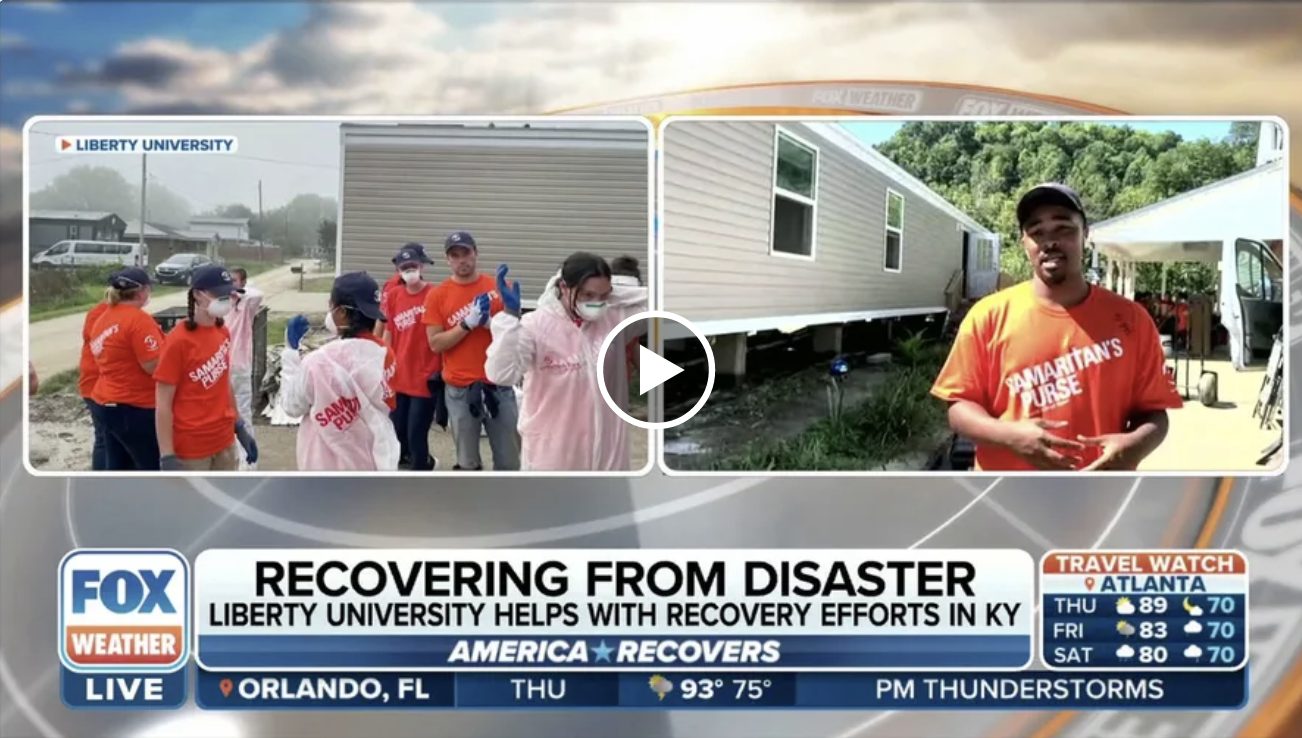 FOX Weather: Liberty University dispatches disaster relief teams to Kentucky