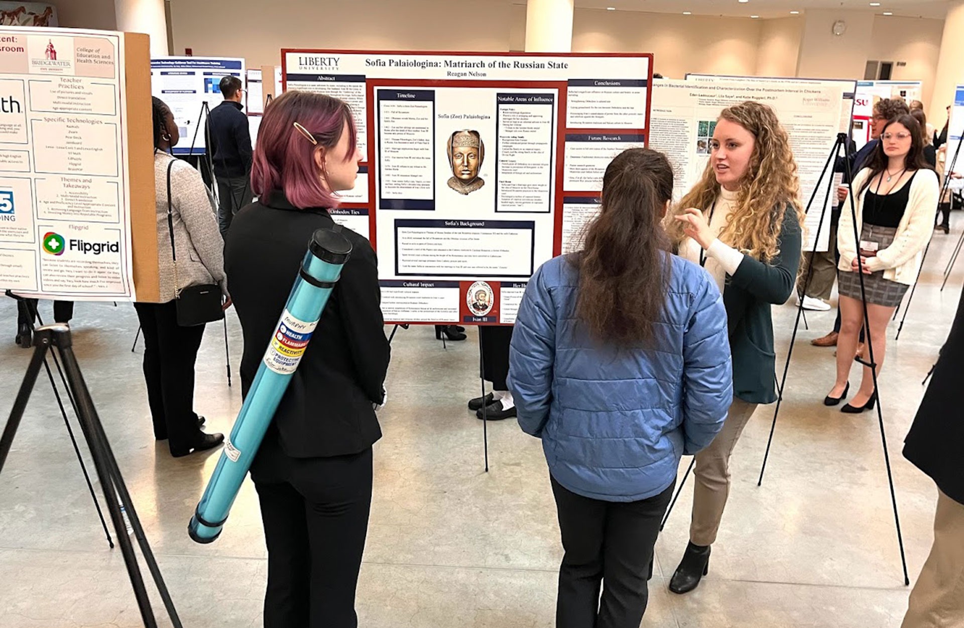 Students present research projects at Harvard University conference
