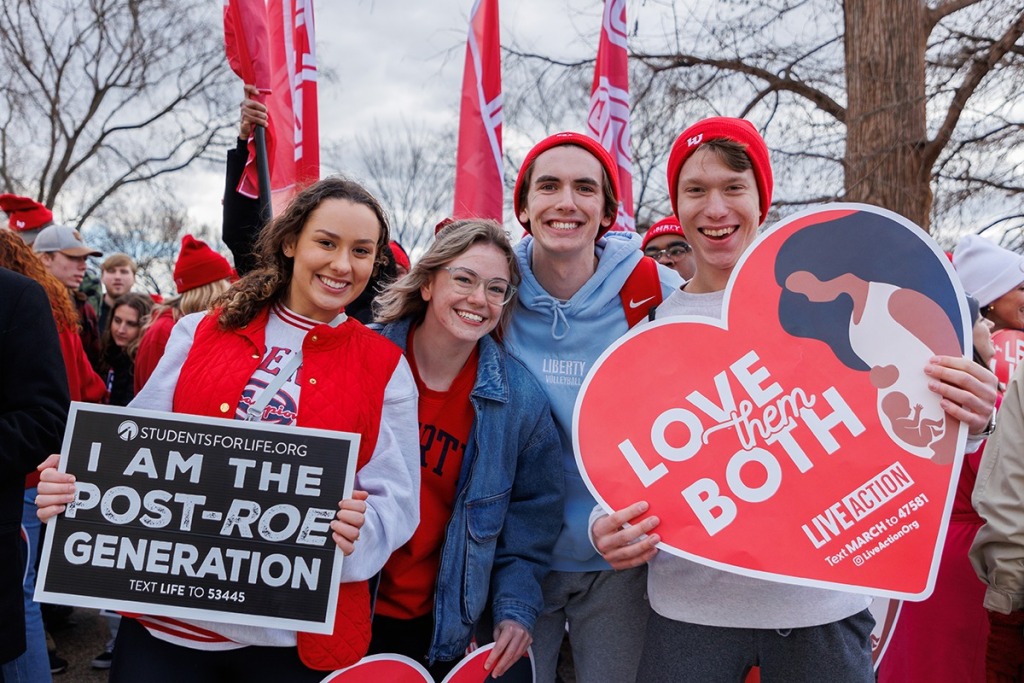 Liberty University students lead National March for Life in Washington