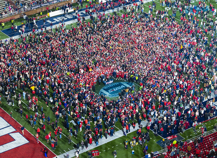 Flames Rising How Liberty Football’s humble beginnings have led to