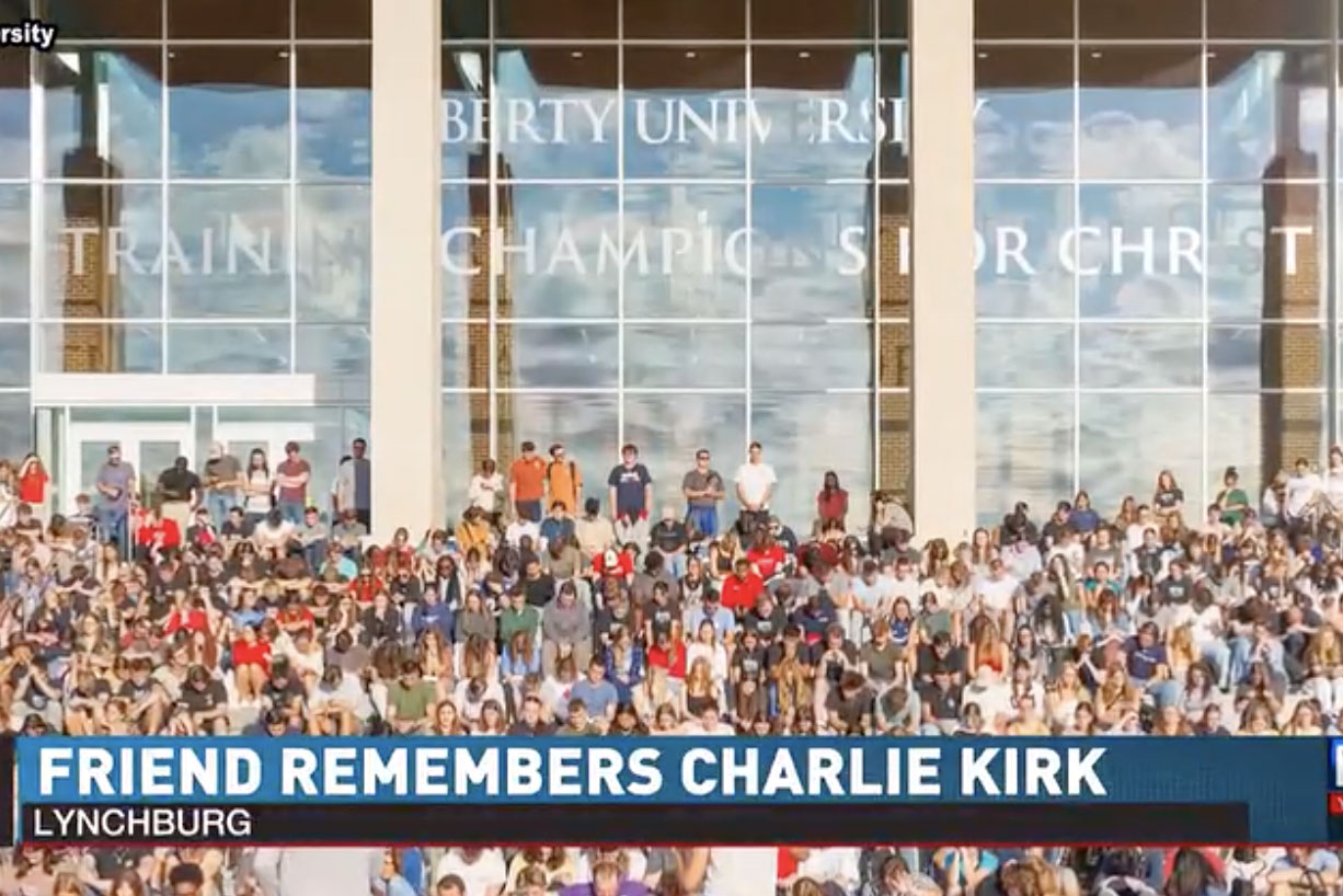 WDBJ7: Liberty University Remembers Charlie Kirk