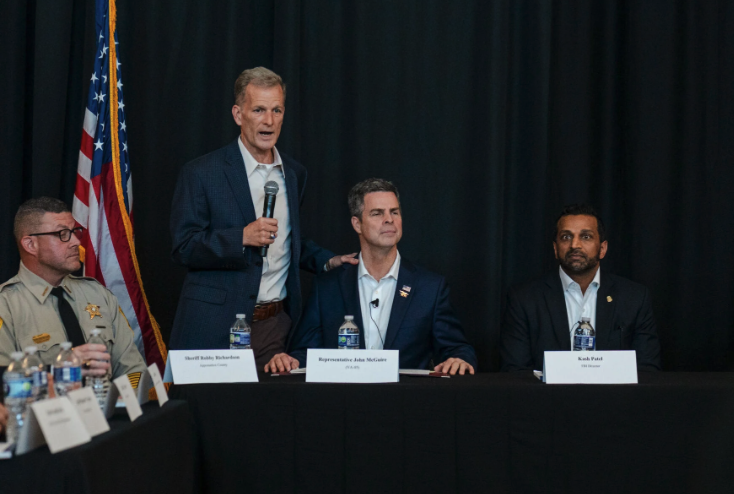 The News & Advance: FBI Director Kash Patel takes part in event with McGuire, local law enforcement