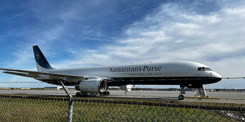 Samaritan's Purse DC-8 leaves PTI for Italy with emergency field hospital -  Triad Business Journal