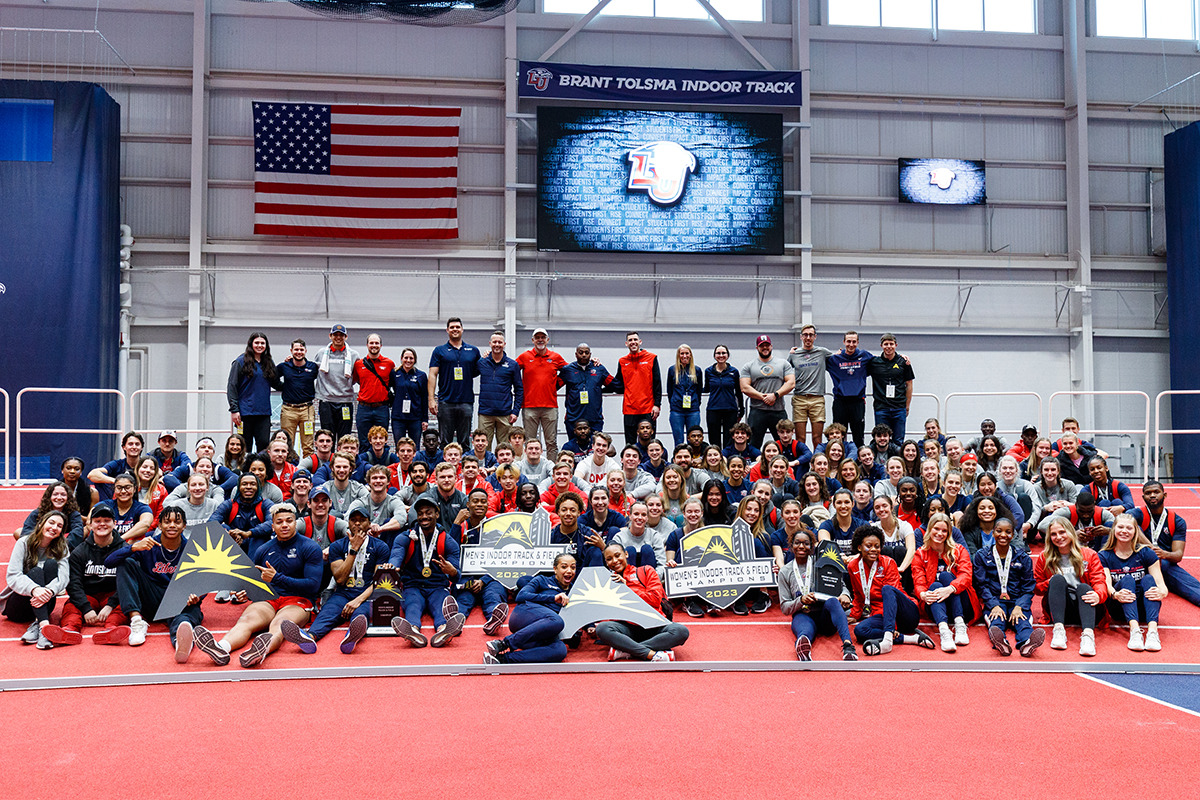 Host Liberty sweeps men’s, women’s ASUN Indoor Track & Field titles