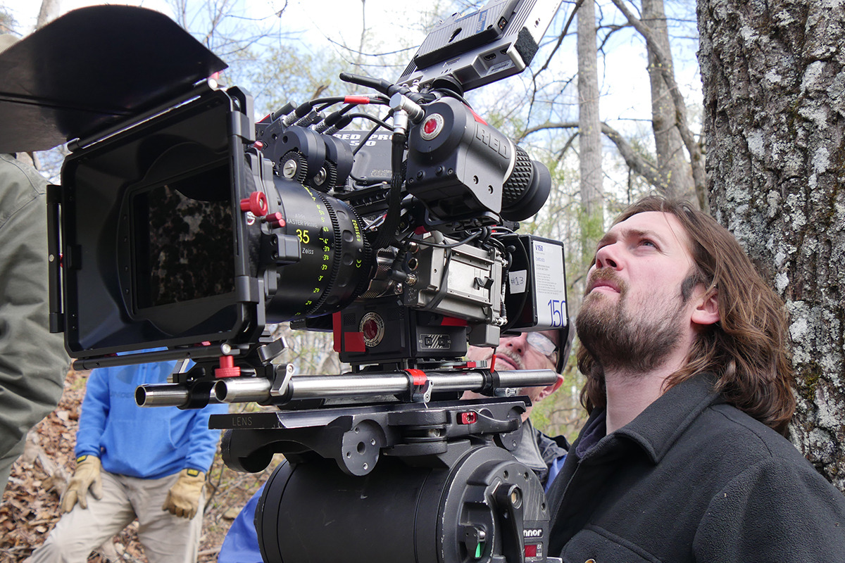 Cinematic arts students work on the set of a family film and meet actor Kevin Sorbo