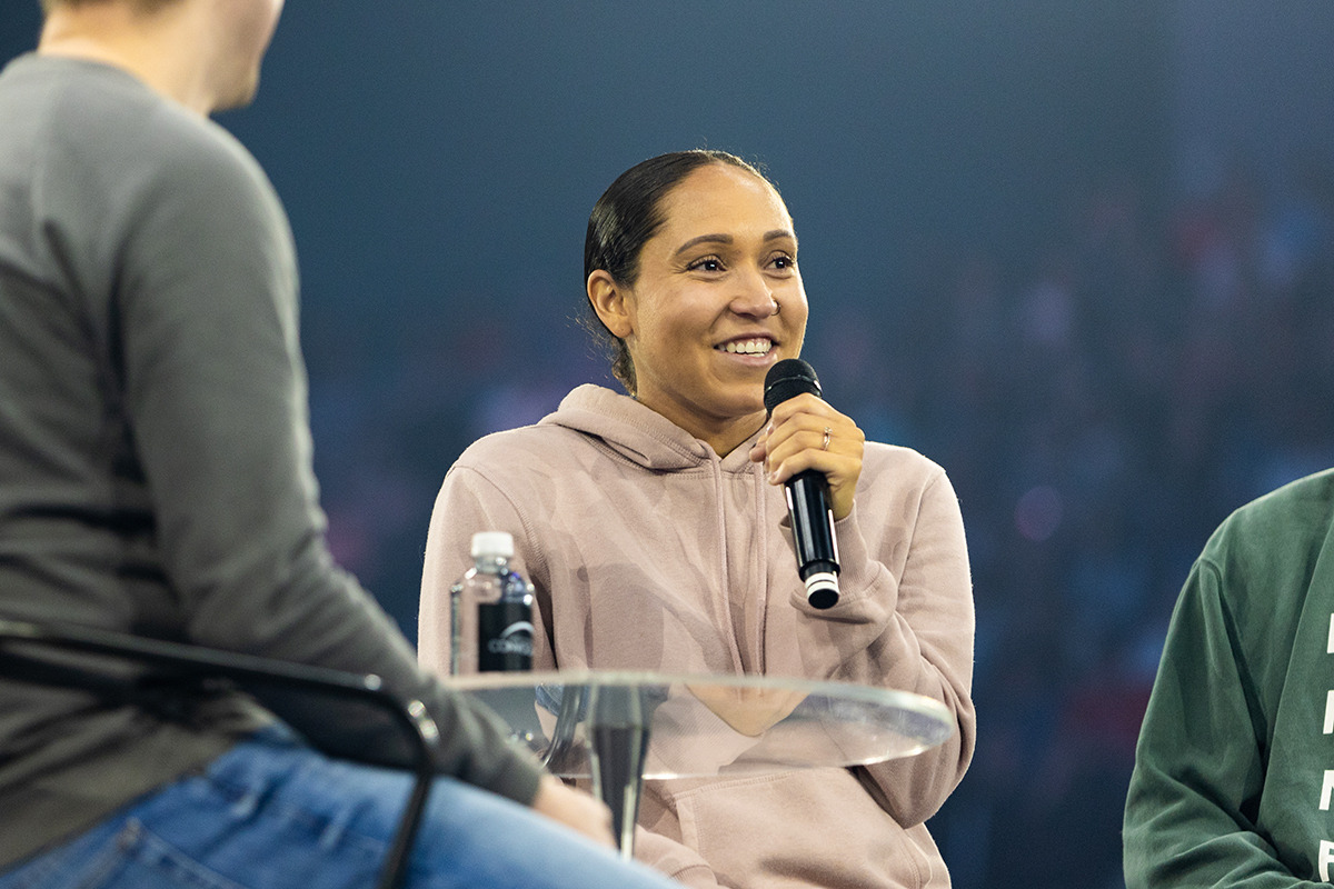 Former professional soccer player Jaelene Daniels discusses choosing