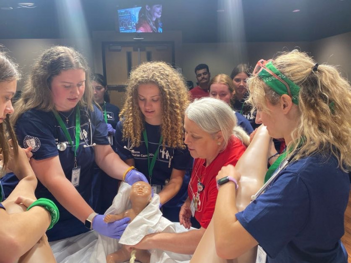 Nurse Camp introduces high school students to nursing with a Christian ...